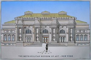 The Met scale drawing image for The Places that Draw You post by Malin James